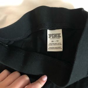 Pink VS leggings size XS